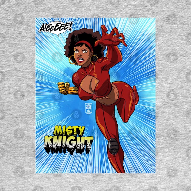 Misty Knight by drdre74